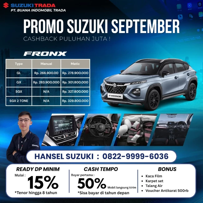  Banner Promo Suzuki Surabaya Juli 3 