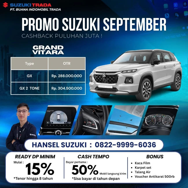  Banner Promo Suzuki Surabaya Juli 4 